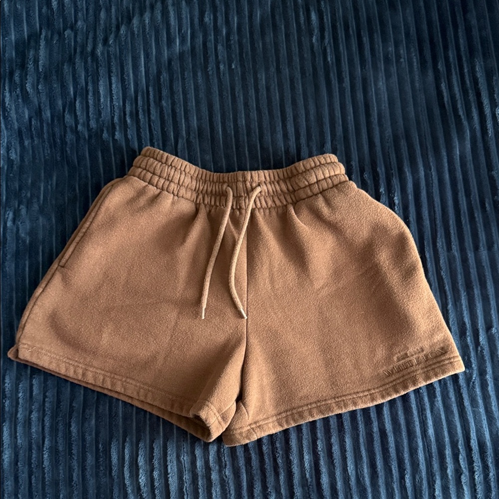 White Fox Brown Shorts